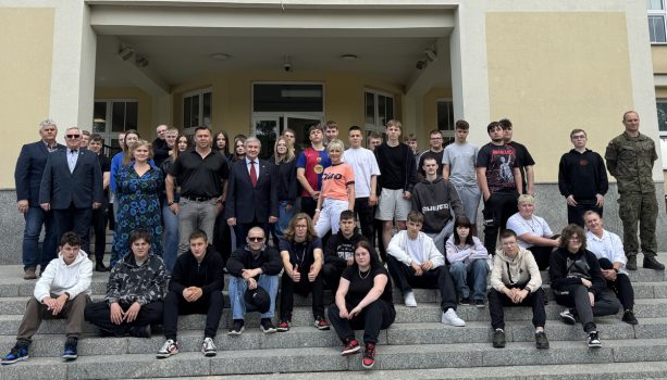Wizyta uczniów z ZS w Górze<br><br>
