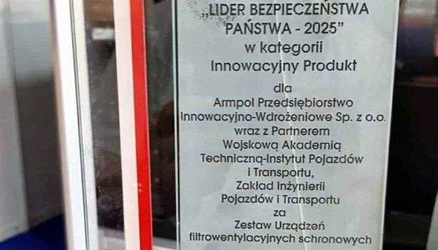 Nagroda Lider Bezpieczeństwa Państwa dla dwóch produktów z WAT