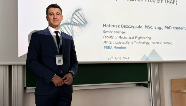 Zaproszenie na obronę rozprawy dokt. kpt. mgr. inż. M. Oszczypały