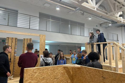 Zwiedzanie Centrum Robotów Mobilnych