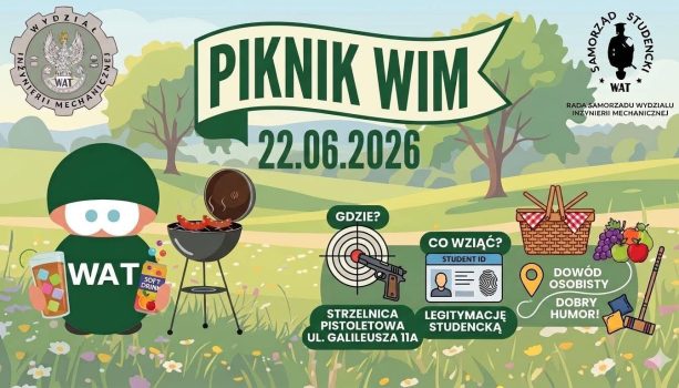 Piknik Wydziału Inżynierii Mechanicznej – 22.06.2026&nbsp;r.
