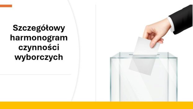 Szczegółowy harmonogram czynności wyborczych