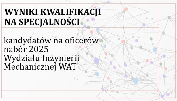 Wyniki kwalifikacji na specjalności kandydatów na oficerów