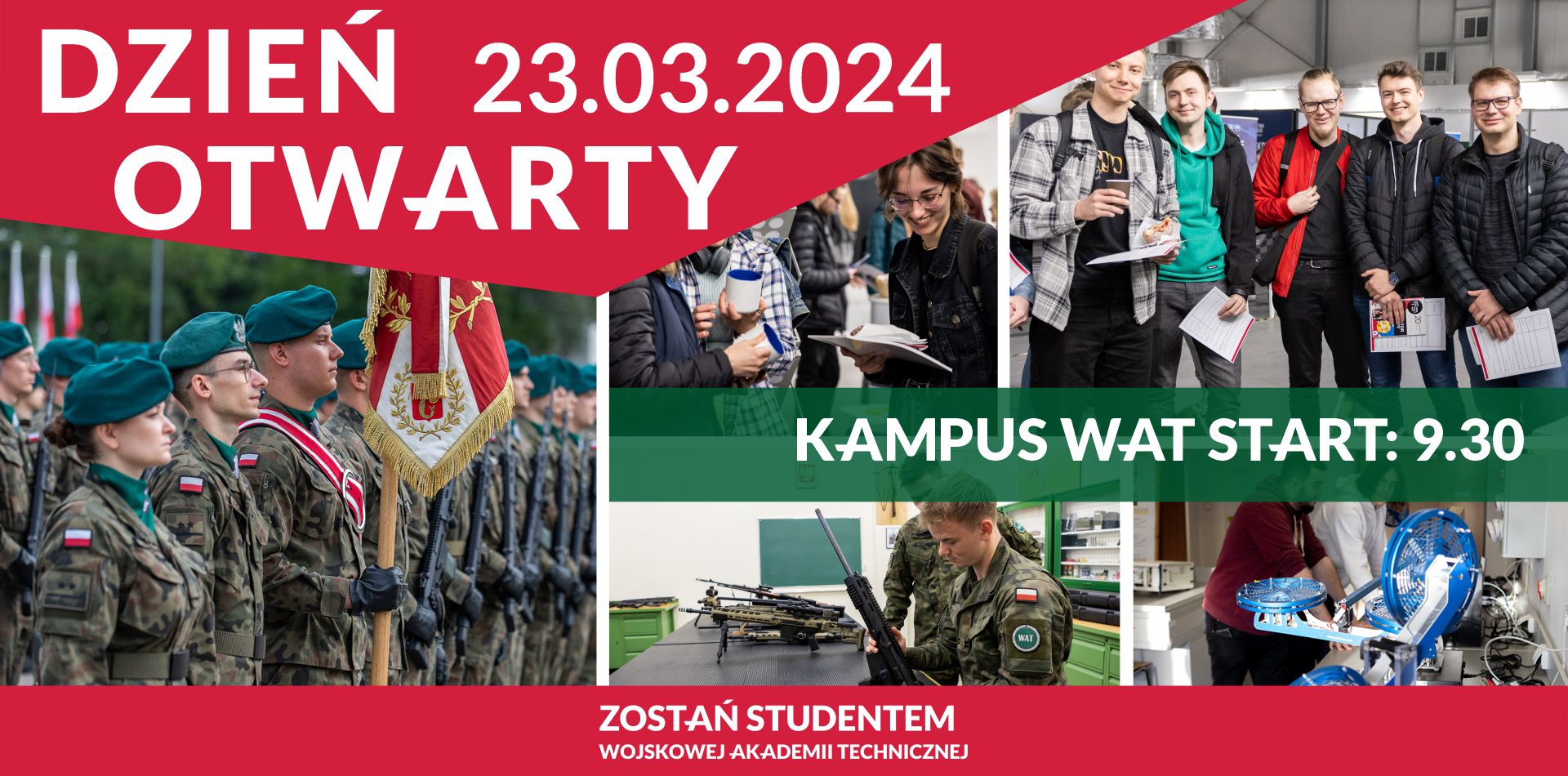 Fot. 1. Dni otwarte w WAT - 23.03.2024 r.