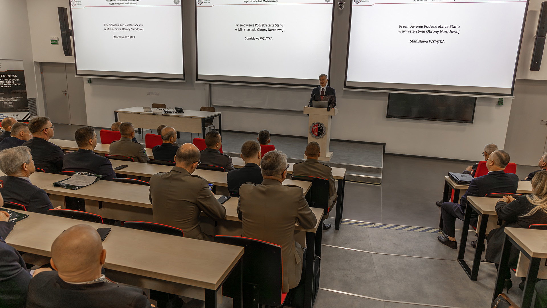 Przemówienie Podsekretarza Stanu w Ministerstwie Obrony Narodowej Stanisława Wziątka