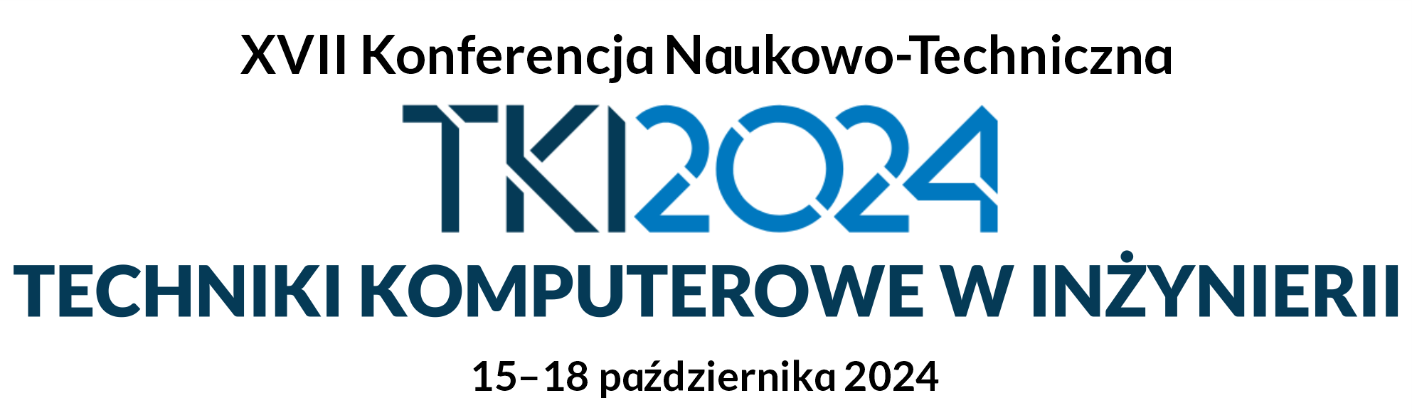 Baner reklamowy konferencji TKI 2024